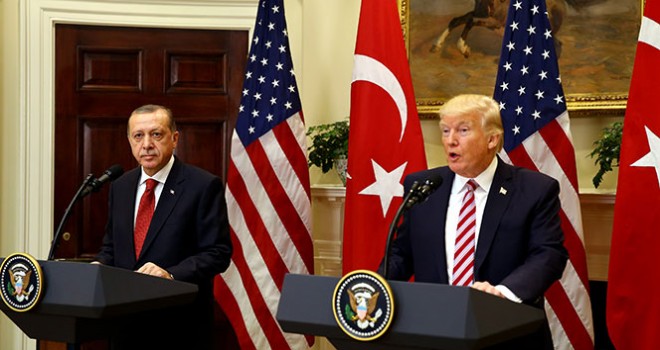  Cumhurbaşkanı Erdoğan Trump ile görüştü...
