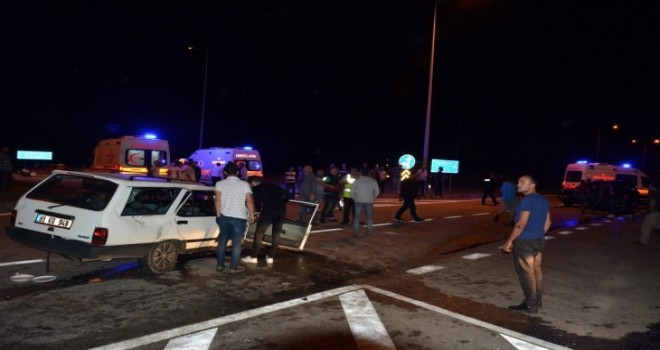 Giresun'da trafik kazası: 9 yaralı
