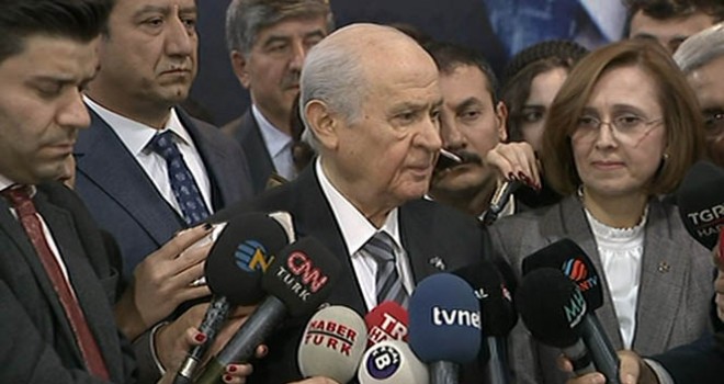  Bahçeli'den ‘Cumhur İttifakı' açıklaması