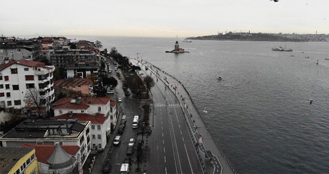 Kadıköy ve Üsküdar Meydanı havadan görüntülendi