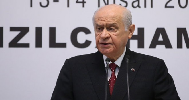 MHP lideri Bahçeli'den flaş açıklamalar