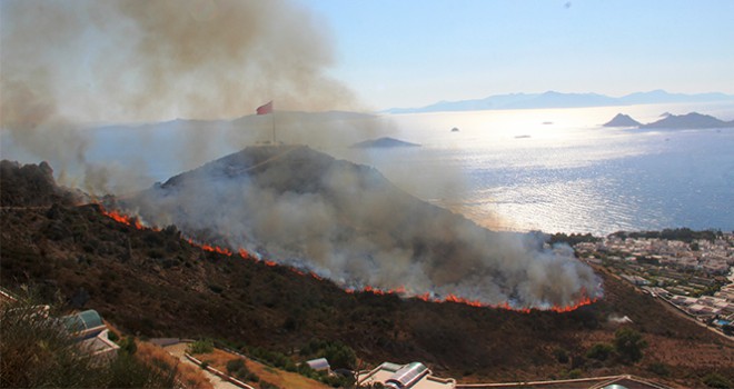  Turizm cenneti alevlere teslim oldu