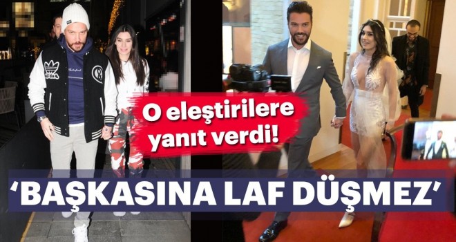 Giydiği gelinlikle ilgili eleştirilere yanıt verdi!