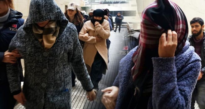 Bursa'da yakalanan kadınlardan şok ifade