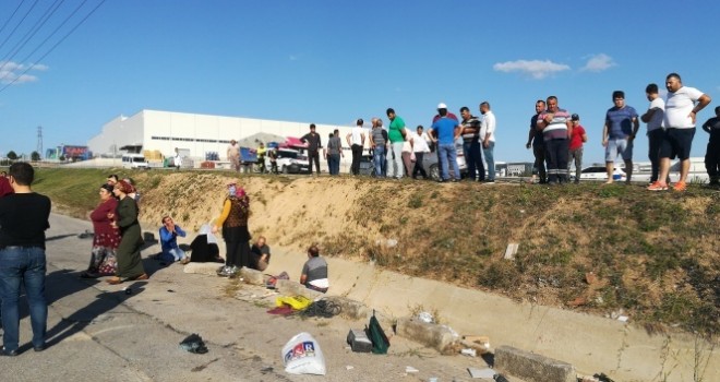 Piknikten dönerken can pazarı yaşandı