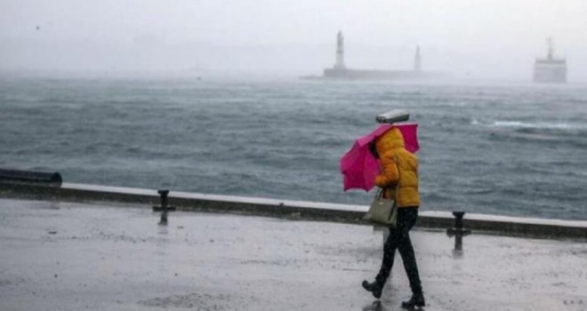 6 il için sarı ve turuncu kodlu uyarı