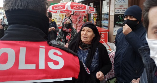 Dilenci kadının tuvalet oyununu zabıta yutmadı