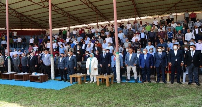 TBMM Başkanı Şentop, Afşin Güreş Festivali'ne katıldı