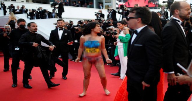 Cannes Film Festivali'nde protesto!