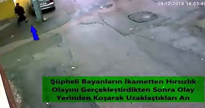  Suç işlerken tazı gibi cezaevine giderken bastonla