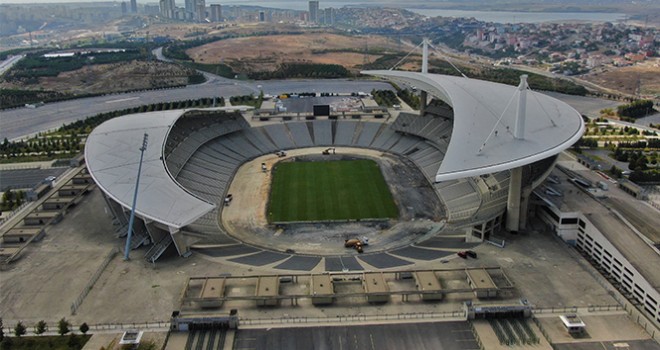  Atatürk Olimpiyat Stadı, UEFA Şampiyonlar Ligi finaline hazırlanıyor