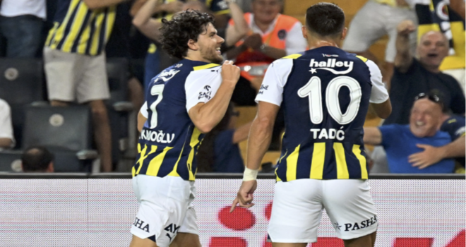 Fenerbahçe, Zimbru'yu 5-0 mağlup etti