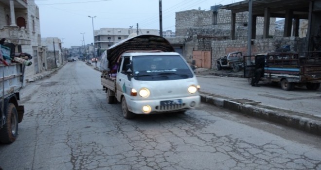  Halep'ten yoğun göç dalgası