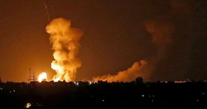 İsrail ordusu: Hamas'a ait 60 hedefe saldırdık