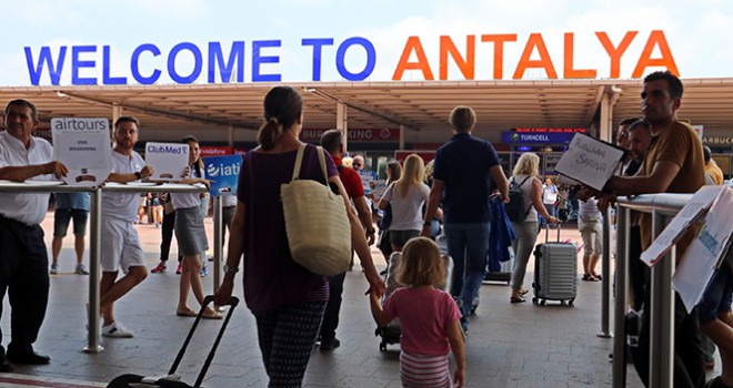 Antalya, yarın 3 milyon turist rakamına ulaşacak