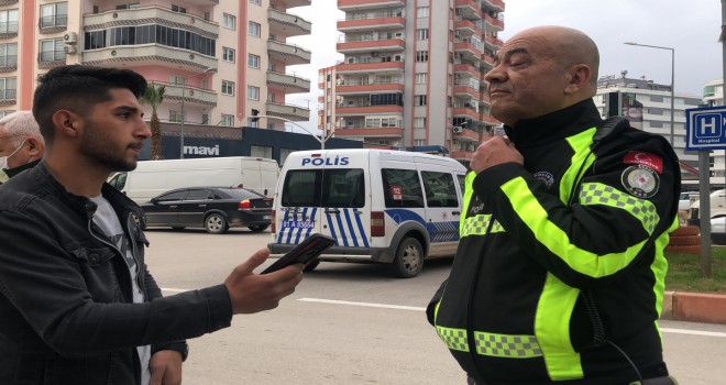 Ceza yememek için polis ağabeyini aradı