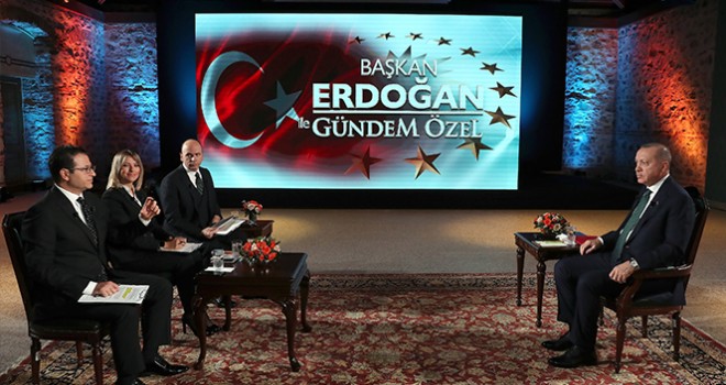  Cumhurbaşkanı Erdoğan: 'Burada Sevr'in ters yüz edilmesi var'