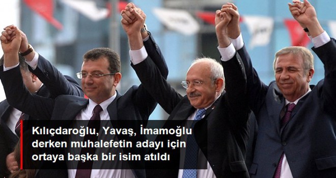 Kılıçdaroğlu, Yavaş, İmamoğlu derken muhalefetin cumhurbaşkanı adayı için ortaya başka bir isim atıldı: Haşim Kılıç