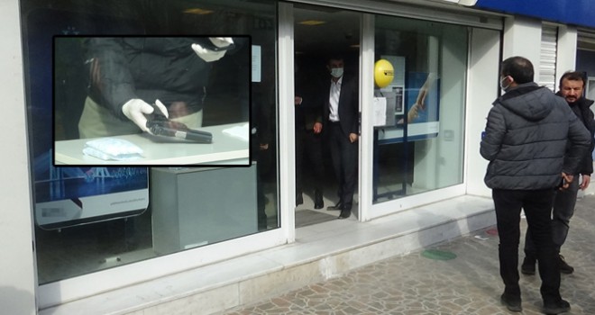 Diyarbakır'da banka soygunu girişimi: Müşteri gibi gelip bankayı soymaya çalıştı