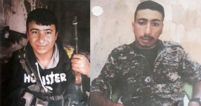 YPG'li terörist kardeşler, tarlada çalışırken yakalandı