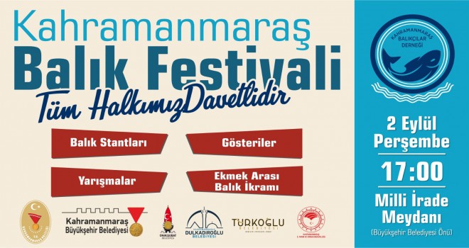 Balık Festivali 2 Eylül’de Başlıyor!