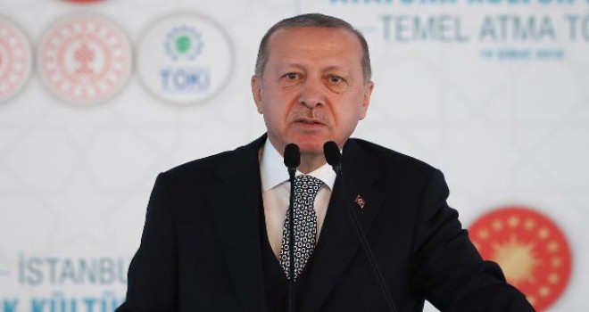 Cumhurbaşkanı Erdoğan'dan taziye mesajı