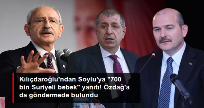 Kılıçdaroğlu'ndan Soylu'ya 