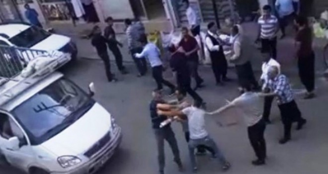  Siverek'te 1 kişinin öldüğü kavga kamerada