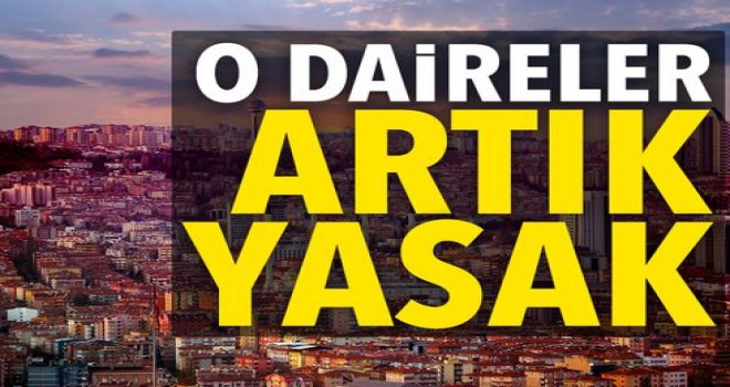  Ankara'da stüdyo daire artık yasak!