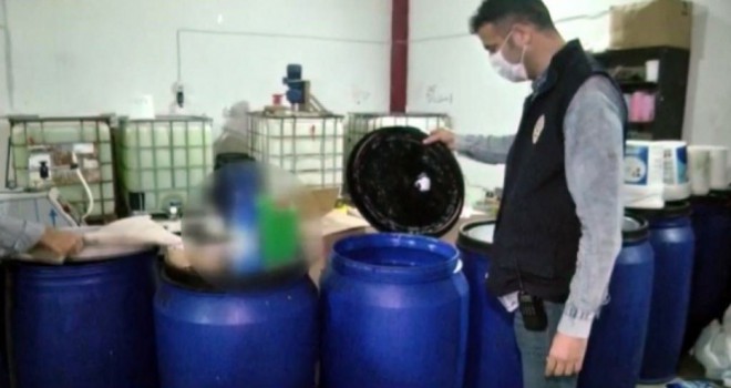 Adana'da 5 milyon liralık sahte deterjan ele geçirildi