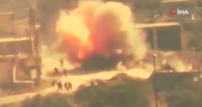 İdlib'de TSK destekli SMO, rejim tankını vurdu