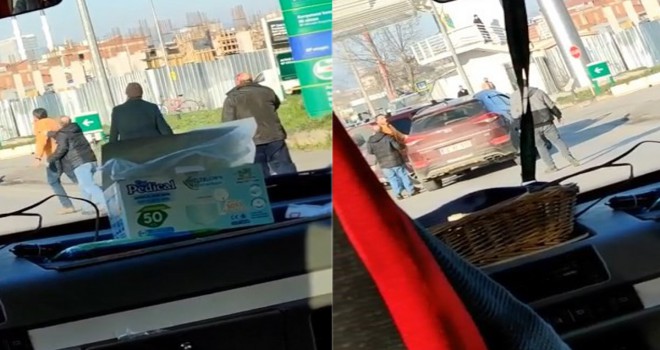 Trafikte akraba kavgasında silah ateşlendi, bir kişi başından yaralandı