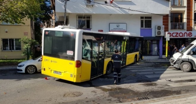 Sancaktepe'de freni patlayan İETT otobüsü dehşet saçtı: 1 ölü, 3 yaralı