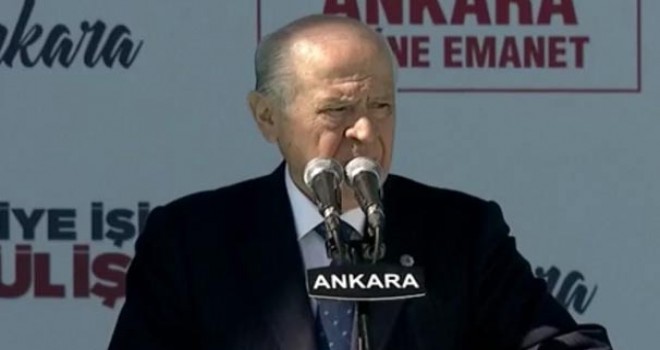 Bahçeli: 31 Mart Ankara için uçurumdan önceki son çıkıştır