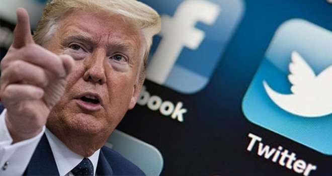 Twitter ve Facebook, Trump'ın hesaplarını askıya aldı