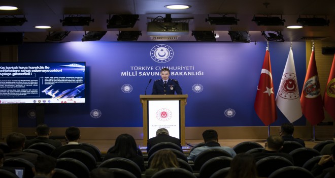 MSB: '1 Ocak'tan itibaren 316 terörist etkisiz hale getirilmiştir'