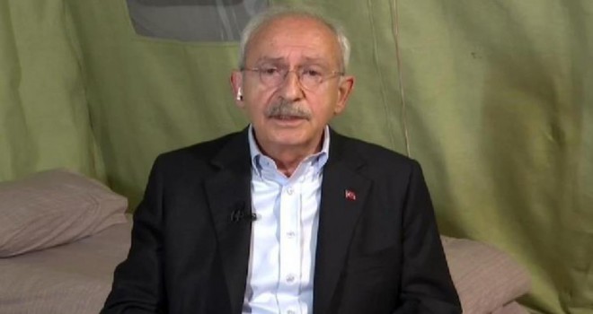 Kılıçdaroğlu, deprem bölgesinden canlı yayına bağlandı: