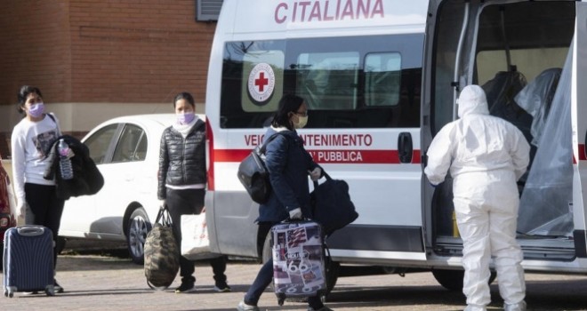 İtalya'da korona virüs nedeniyle ölü sayısı 6 bin 820'ye ulaştı
