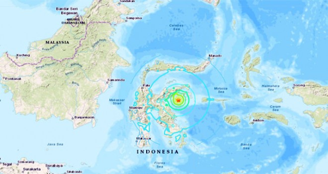 Endonezya'da 6.8 büyüklüğünde deprem! Tsunami uyarısı verildi...