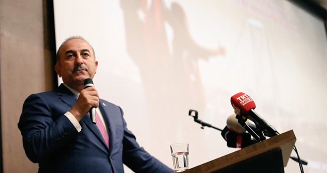 Bakan Çavuşoğlu'ndan Kıbrıs açıklaması