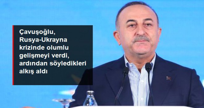 Çavuşoğlu, Rusya- Ukrayna meselesinde 