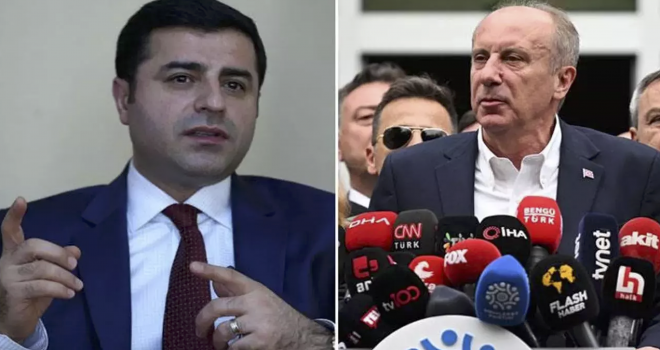 Demirtaş'tan İnce'nin adaylıktan çekilmesine ilişkin ilk yorum