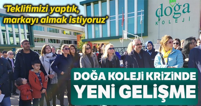  Doğa Koleji krizinde yeni gelişme