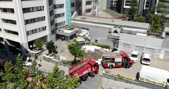  Şişli'de bir iş merkezinde patlama meydana geldi