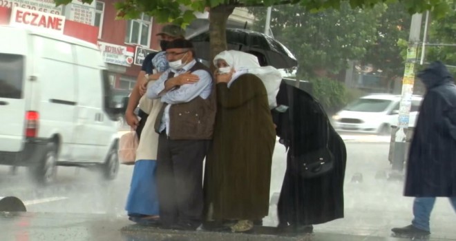 İstanbul'da şiddetli yağmur