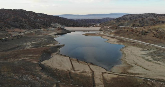 Çorum'da korkutan manzara, 30 günlük içme suyu kaldı