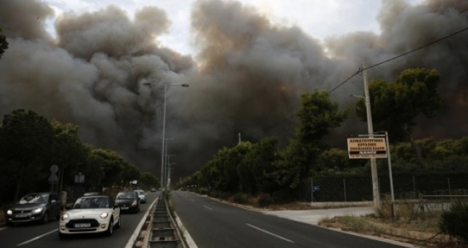 Yunanistan’daki yangın felaketinde ölü sayısı 79’a yükseldi