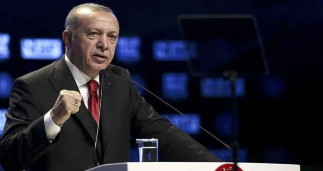 Cumhurbaşkanı Erdoğan: 3-5 şarlatanın ülkemizi yangın yeri yapma çabalarını başlarına çalacağız