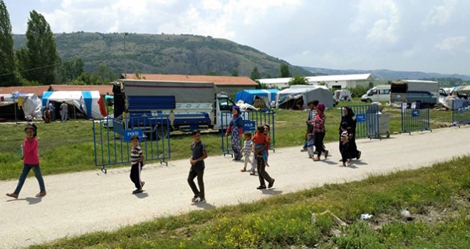 4 yaşında çocukta virüs çıkınca 200 nüfuslu çadır kent karantinaya alındı