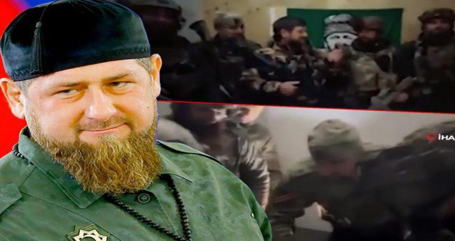 Çeçen lider Kadirov Ukrayna’da! Dalga geçtiği anlar paylaşıldı